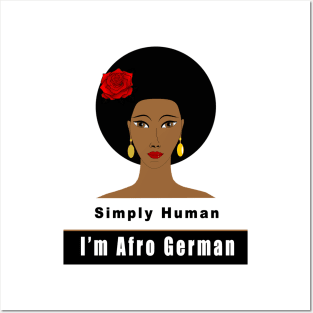 Afro German Posters and Art